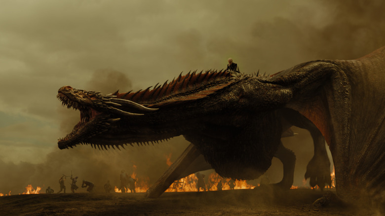 Daenerys on Drogon