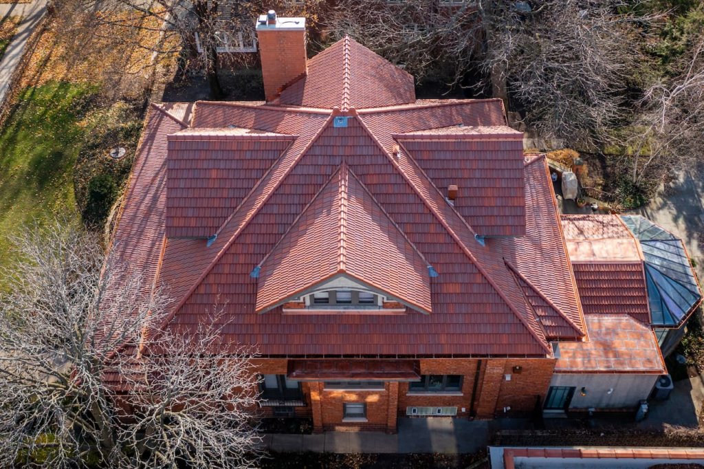 Four dormers with valley flashing
