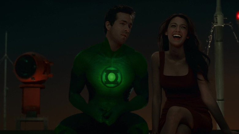 Hal Jordan laughing with Carol