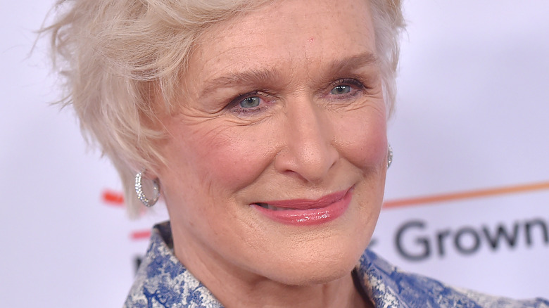 Glenn Close on red carpet