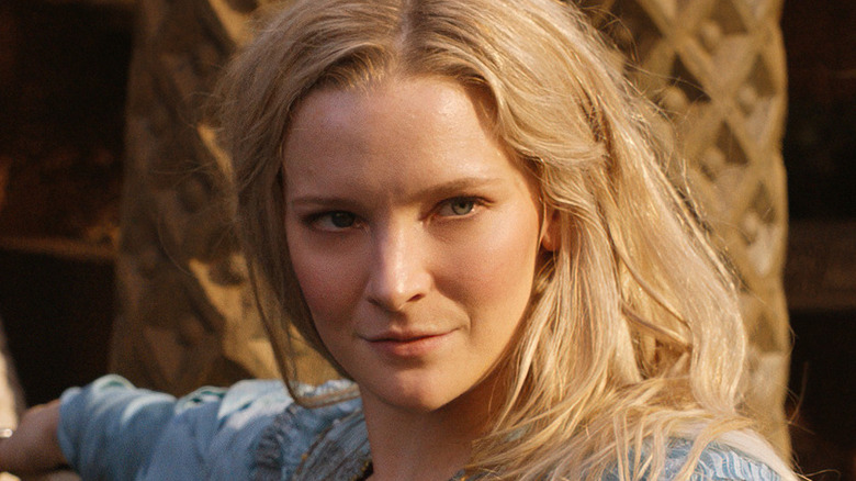 Galadriel smiling