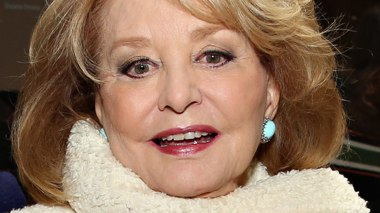 Barbara Walters smiling