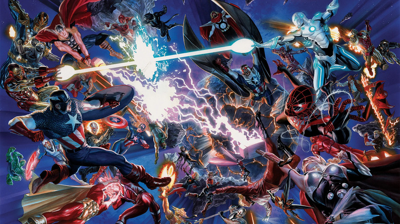 Secret Wars battle