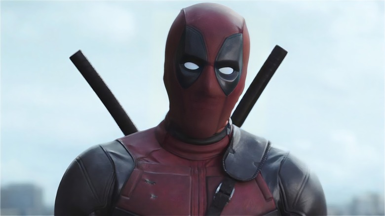 Deadpool looking confused