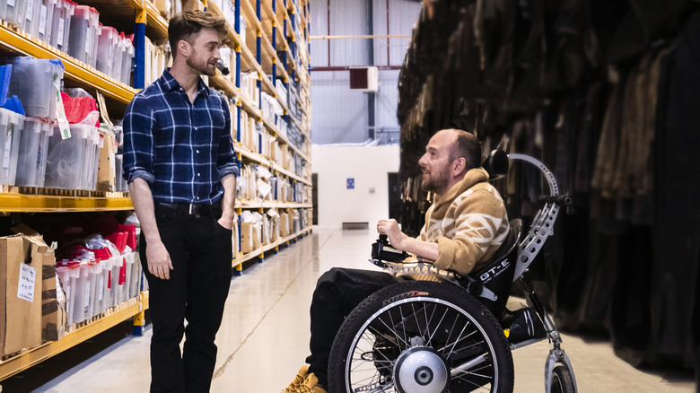 Daniel Radcliffe and David Holmes