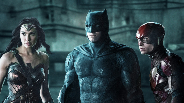 Wonder Woman, Batman, Flash on mission