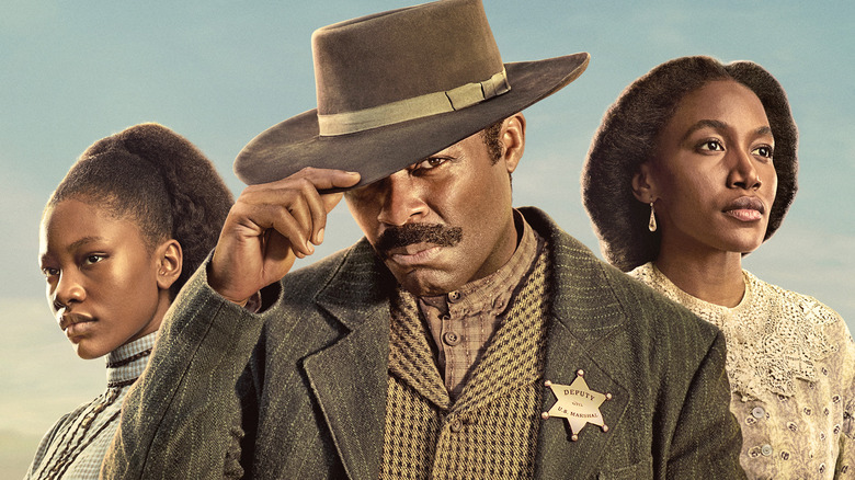 Lawmen: Bass Reeves poster close-up