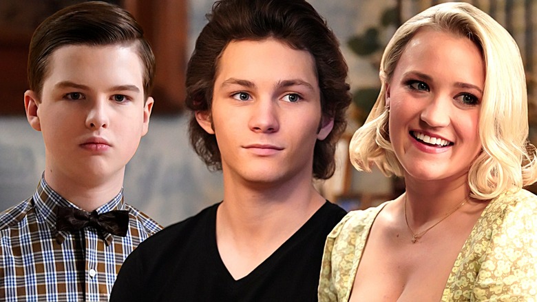 Young Sheldon, Georgie, and Mandy