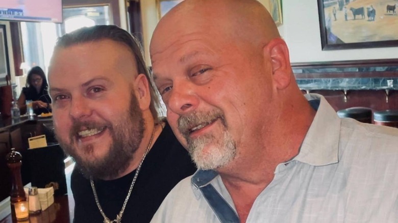 Adam and Rick Harrison smiling