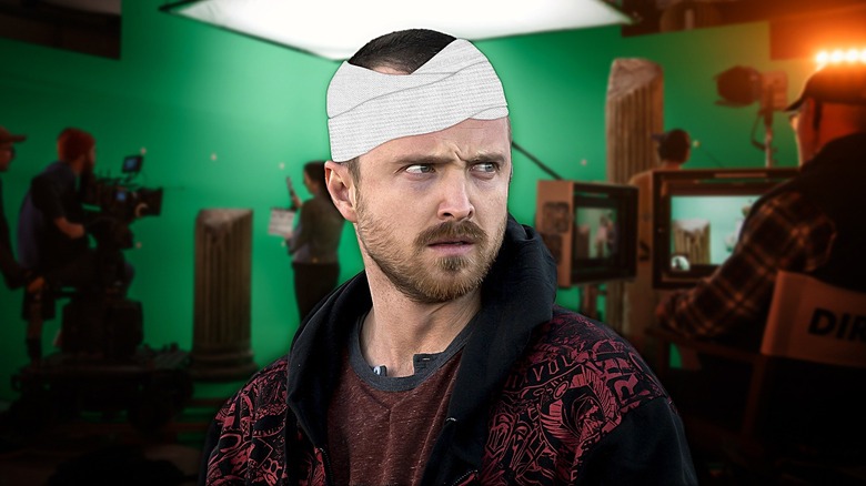 Jesse Pinkman with bandaged head