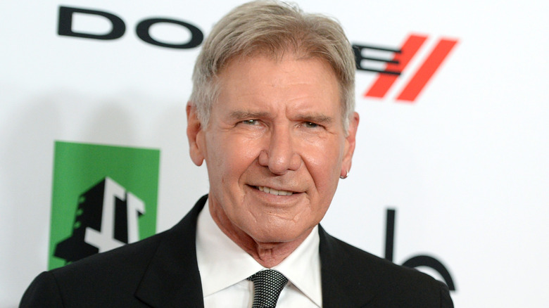 Harrison Ford smiling