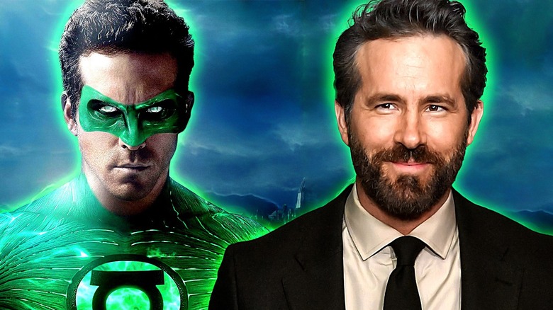 Hal Jordan staring by Ryan Reynolds