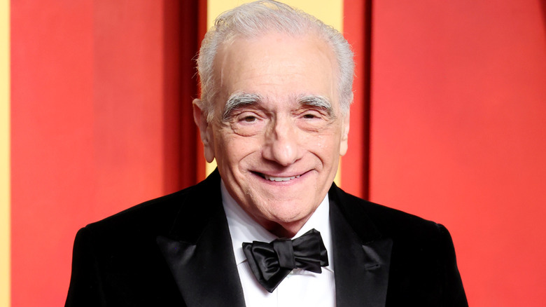 Martin Scorsese smiling