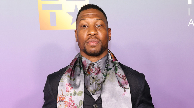 Jonathan Majors serious