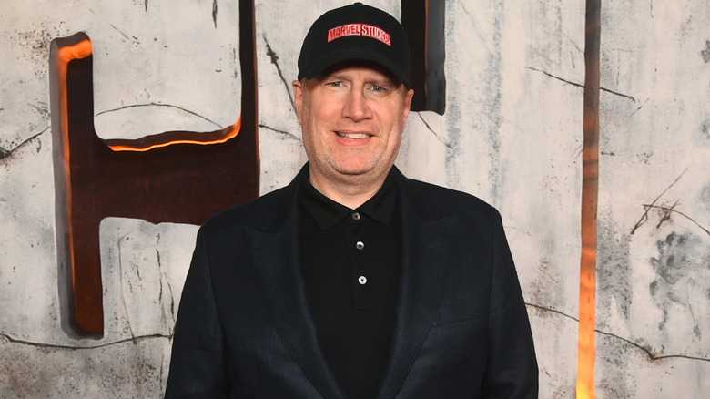 Kevin Feige posing