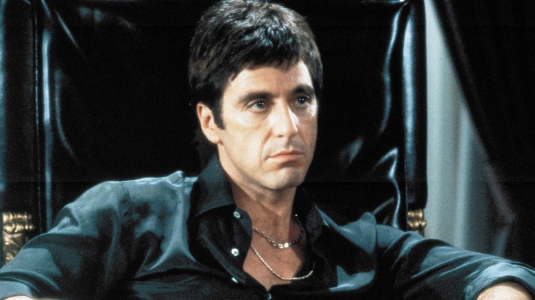 Tony Montana serious