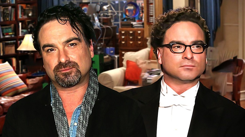 Johnny Galecki and Leonard Hofstadter