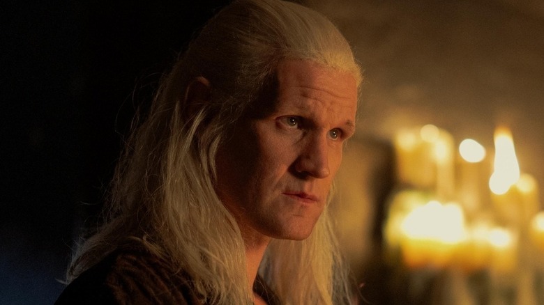 Daemon Targaryen white hair