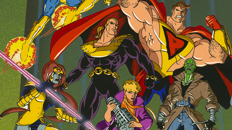 Ultraverse superheroes looking angry 