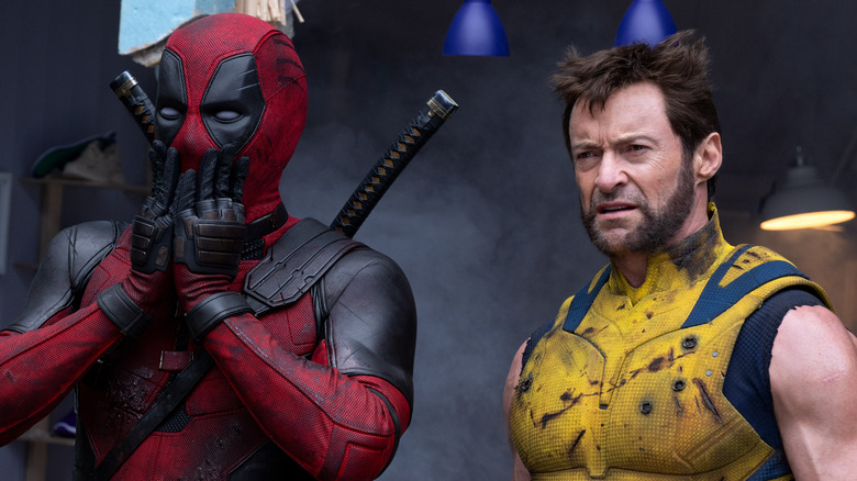 Wolverine and Deadpool shocked