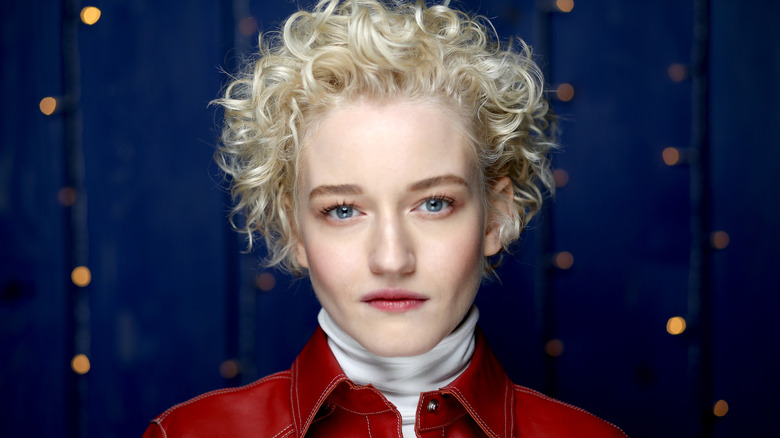 Julia Garner serious face