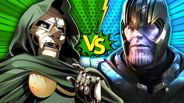 Doctor Doom versus Thanos