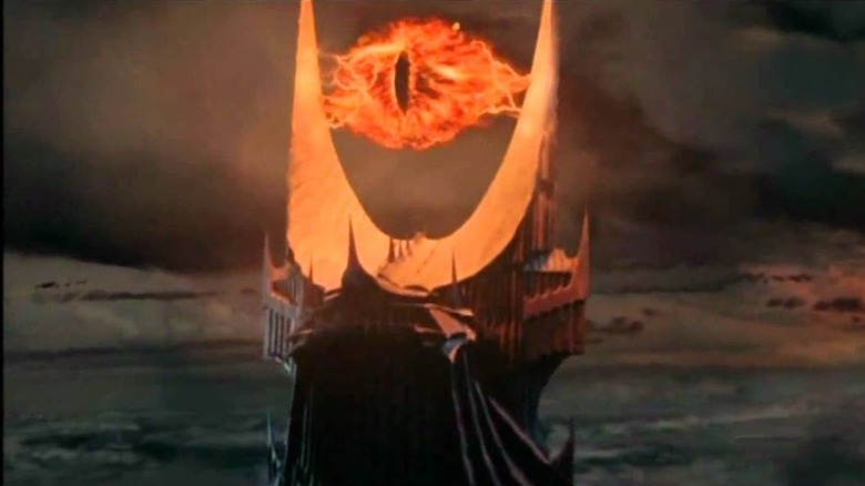 Eyeball Sauron on Barad-dûr