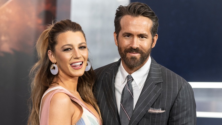 Blake Lively with Ryan Reynolds