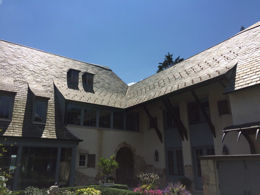Graduated Slate Roof in Chicago IL