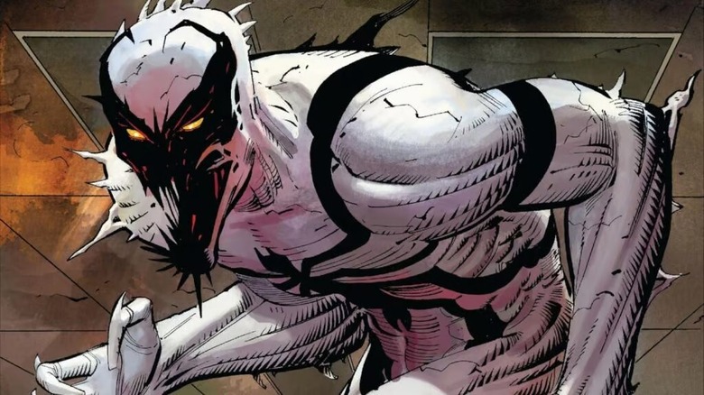 Anti-Venom looking scary