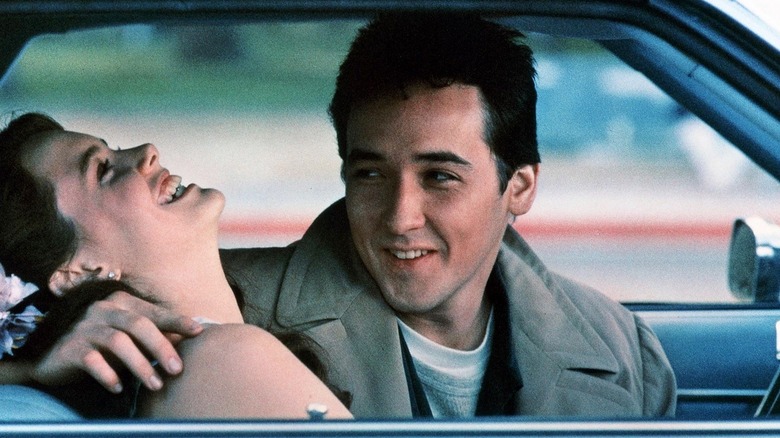 Lloyd Dobler in car in Say Anything 