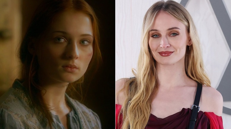 Sansa Stark and Sophie Turner