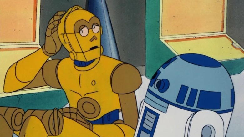 C-3PO with R2-D2