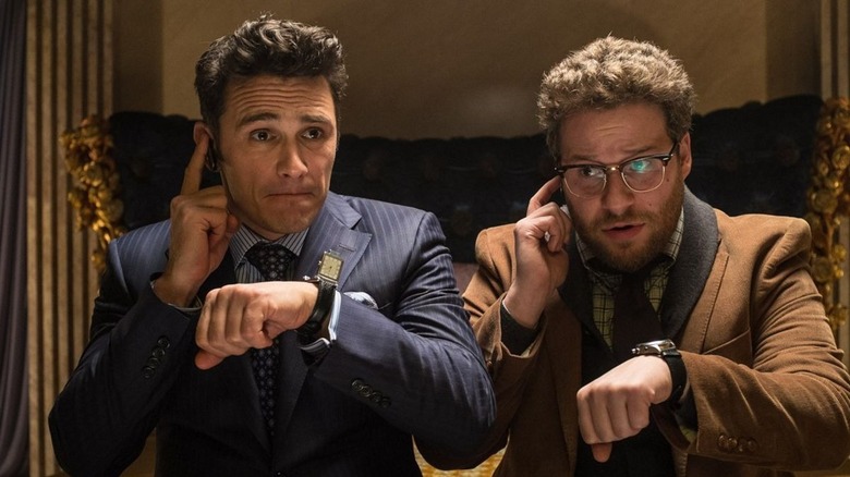 James Franco with Seth Rogen