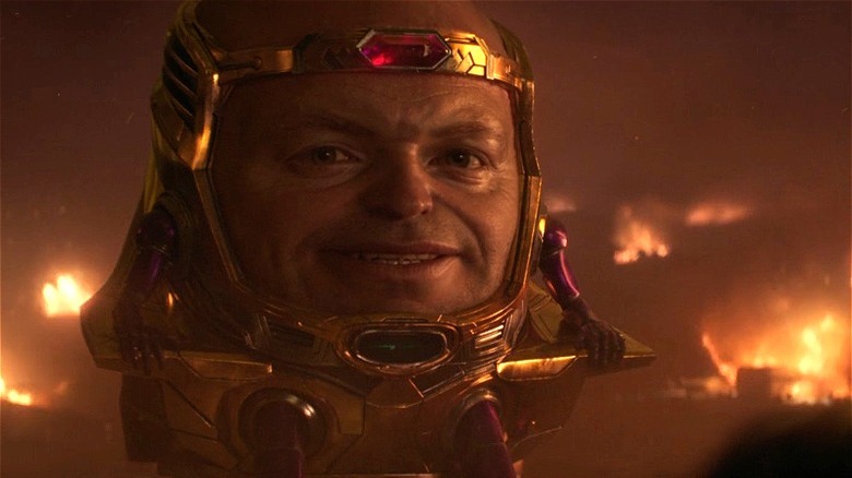 MODOK near flames