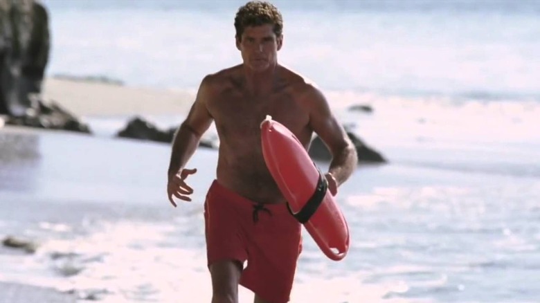 David Hasselhoff running