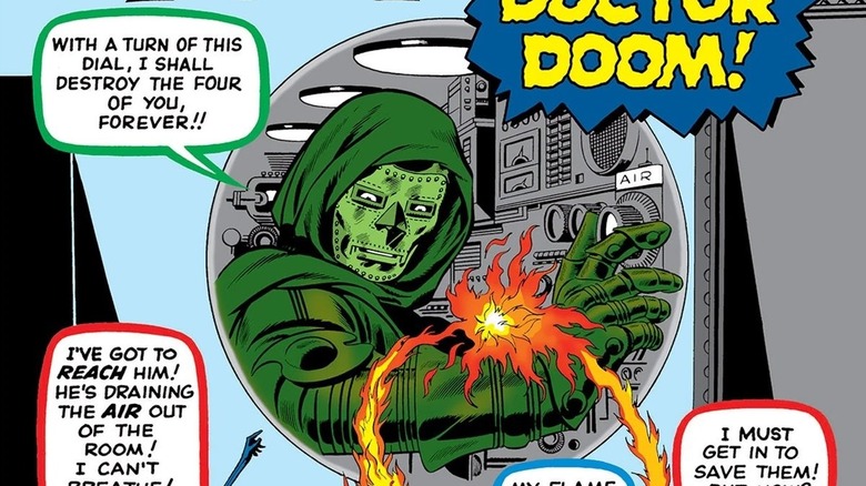 Doom's first Marvel Comics cover