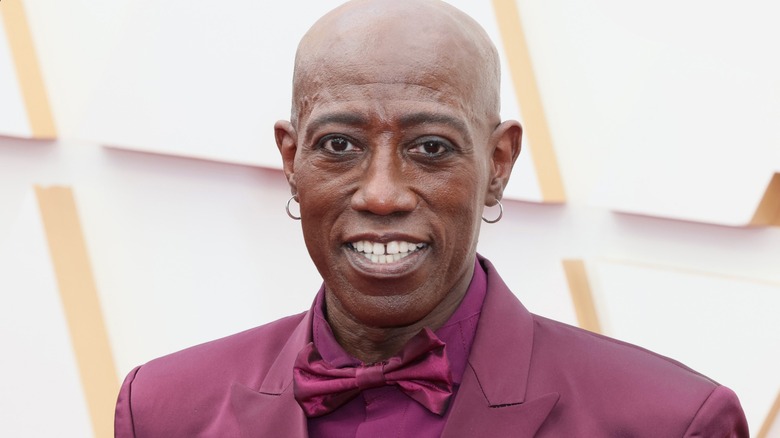 Wesley Snipes smiles