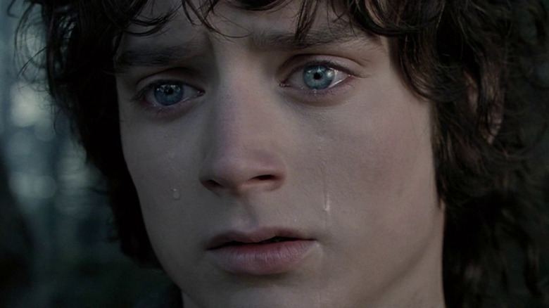 Frodo crying