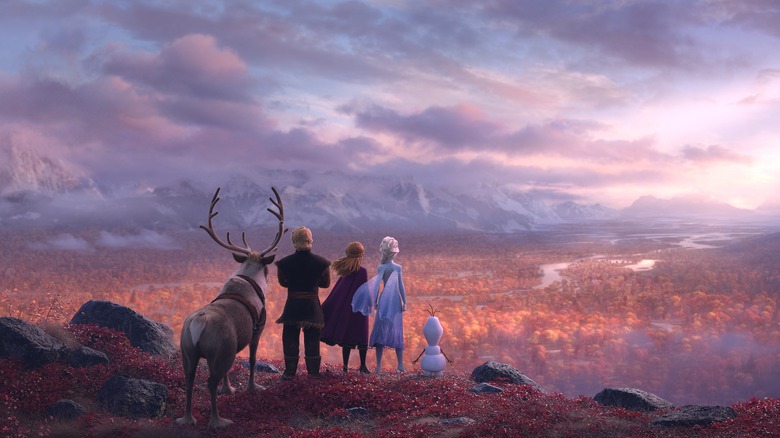 Anna Elsa surveying landscape