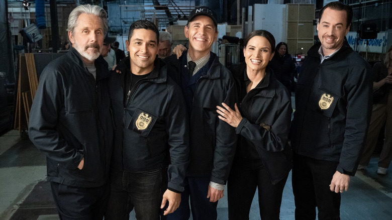 NCIS cast smiling